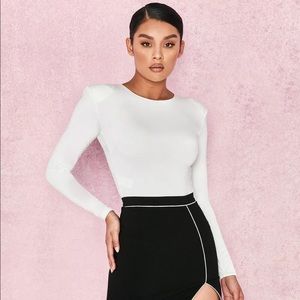 House of CB bodysuit white size M